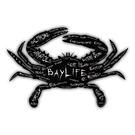 Bay Life Sticker | Crabtowns