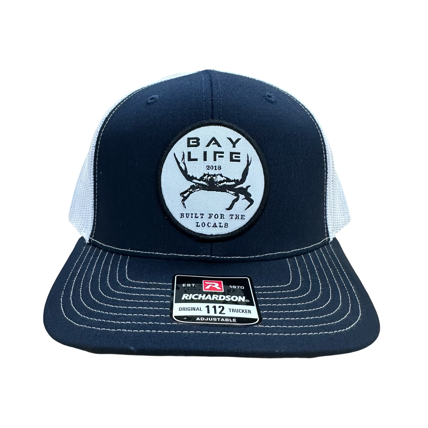 Bay Life Local Crab Hat | Navy Blue