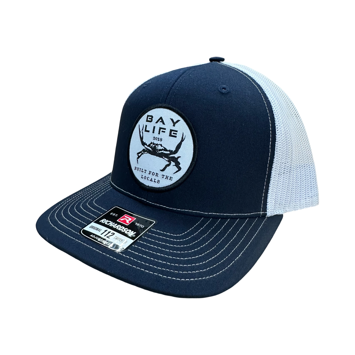 Bay Life Local Crab Hat | Navy Blue