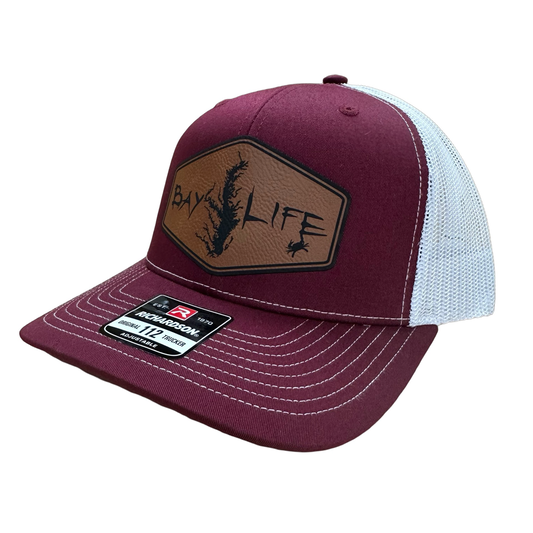 The Chesapeake | Maroon/White Mesh Hat