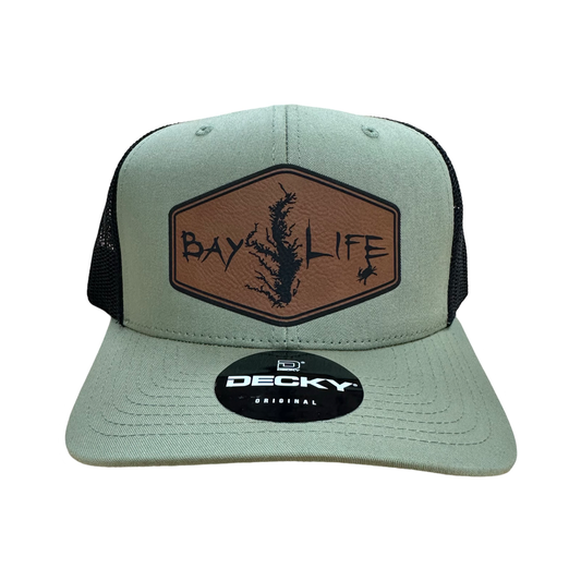 The Chesapeake | Olive Green/Black Mesh Hat - Decky