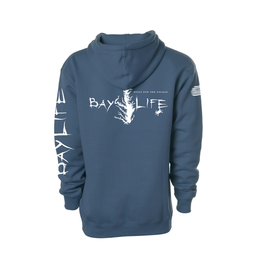 The Chesapeake | Premium Heavyweight Hoodie | Storm Blue